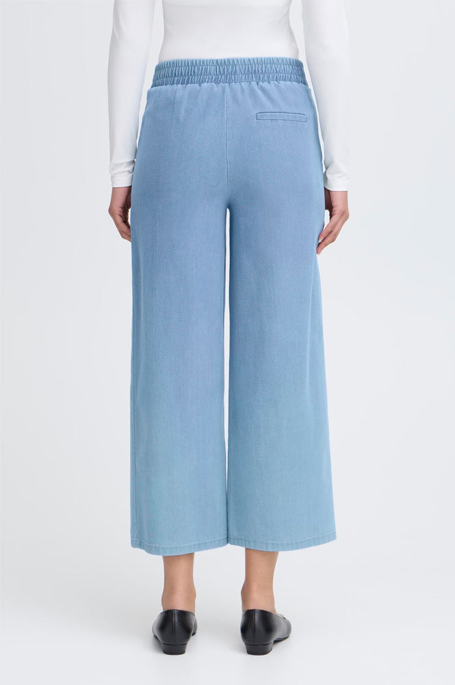 ICHI Kate Denim Trousers - The Mercantile London