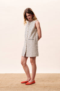 FRNCH Tamarinia Dotted Dress - The Mercantile London
