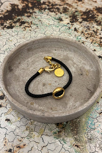 By Alona Drift Black Bracelet - The Mercantile London
