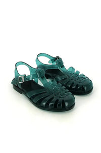 Meduse Sunchanvre Sea Green Jelly Sandals