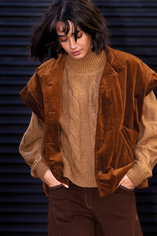 Komodo Daze Chestnut Gilet