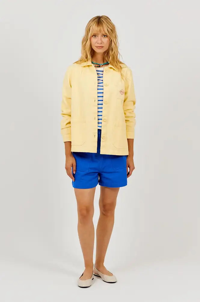 A.P Yellow Rustic Cotton Jacket - The Mercantile London