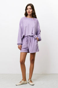 FRNCH Pasqualine Lilac Sweatshirt - The Mercantile London