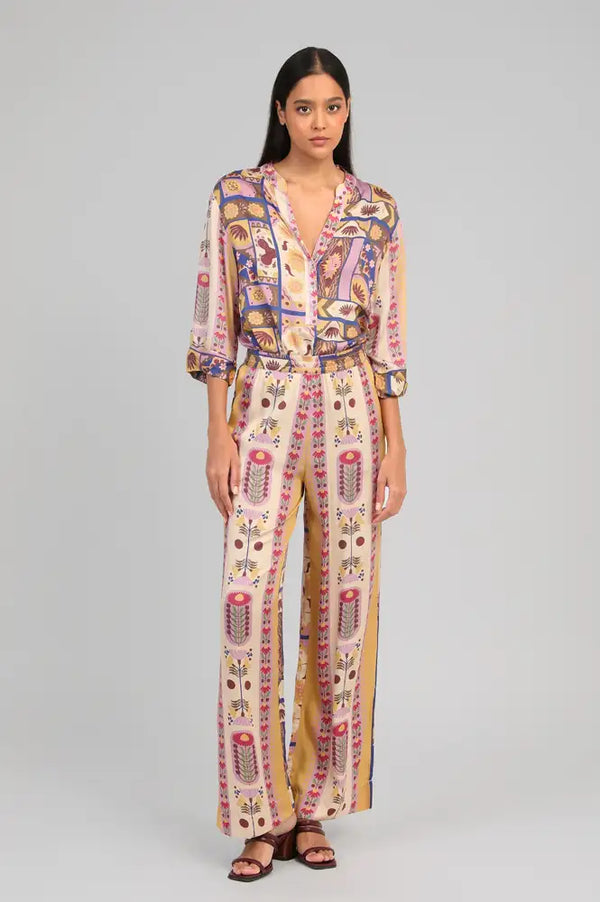 An'ge Rudylana Printed Trousers - The Mercantile London