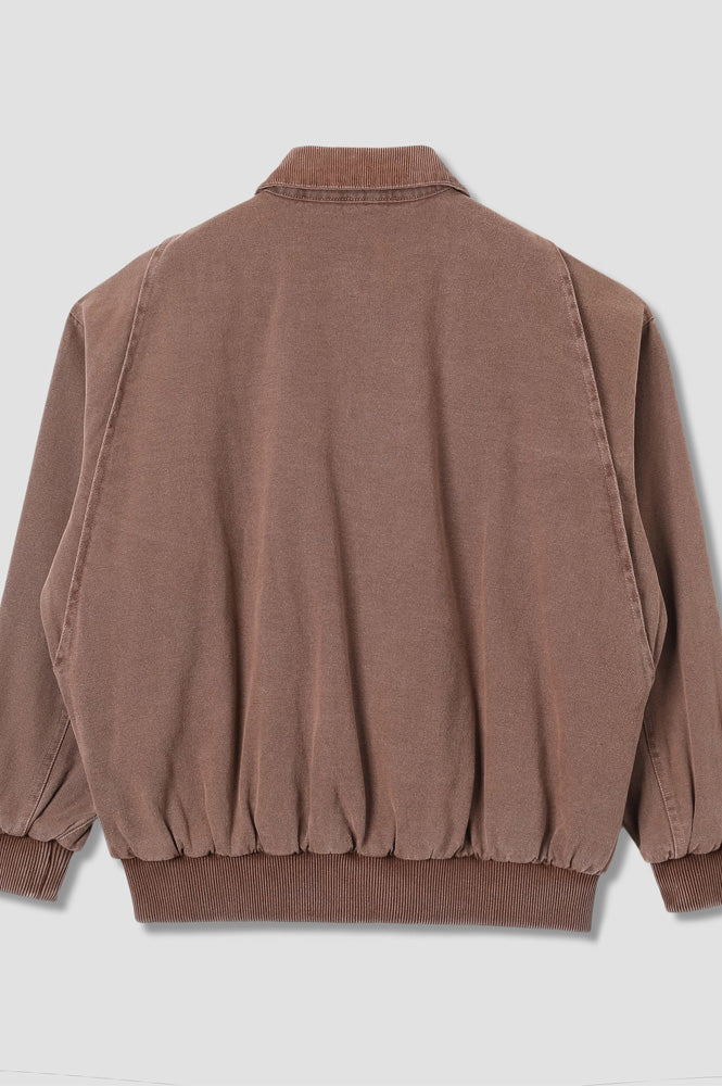 Stan Ray Washed Acorn Collared Bomber Jacket - The Mercantile London