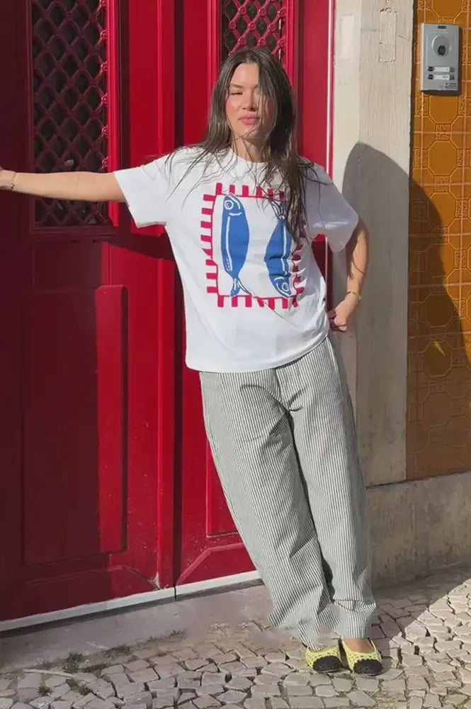TBCo White Fish T-Shirt