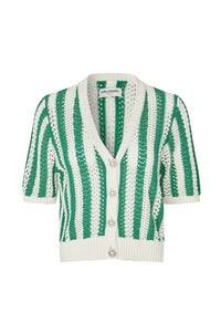 Lolly's Laundry Siva Green Knit Cardigan