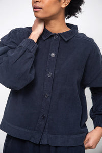 Beaumont Organic Tierra Navy Night Sky Overshirt - The Mercantile London