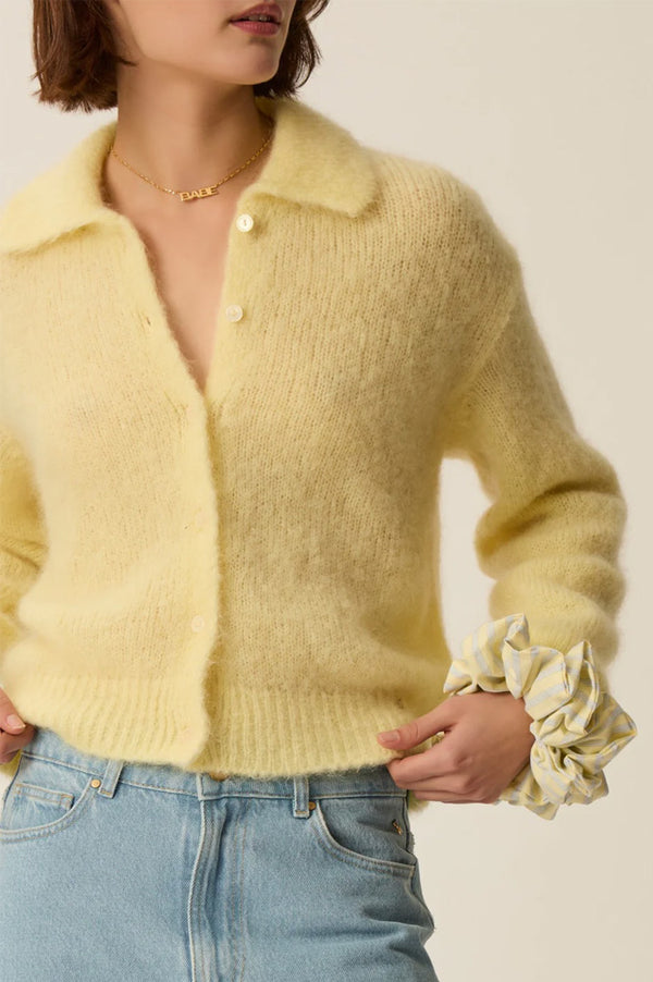 Des Petits Hauts Alpolo Butter Cardigan