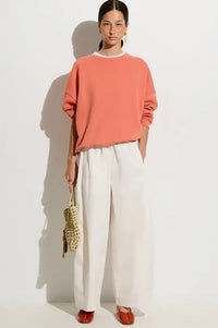 Sessùn Chebbi Guava Oversized Sweatshirt