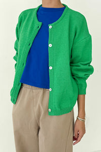 Le Bon Shoppe Leila Spring Green Cardigan