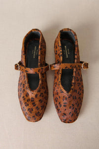 Petite Mendigote Carlita Pony Ballerinas - The Mercantile London