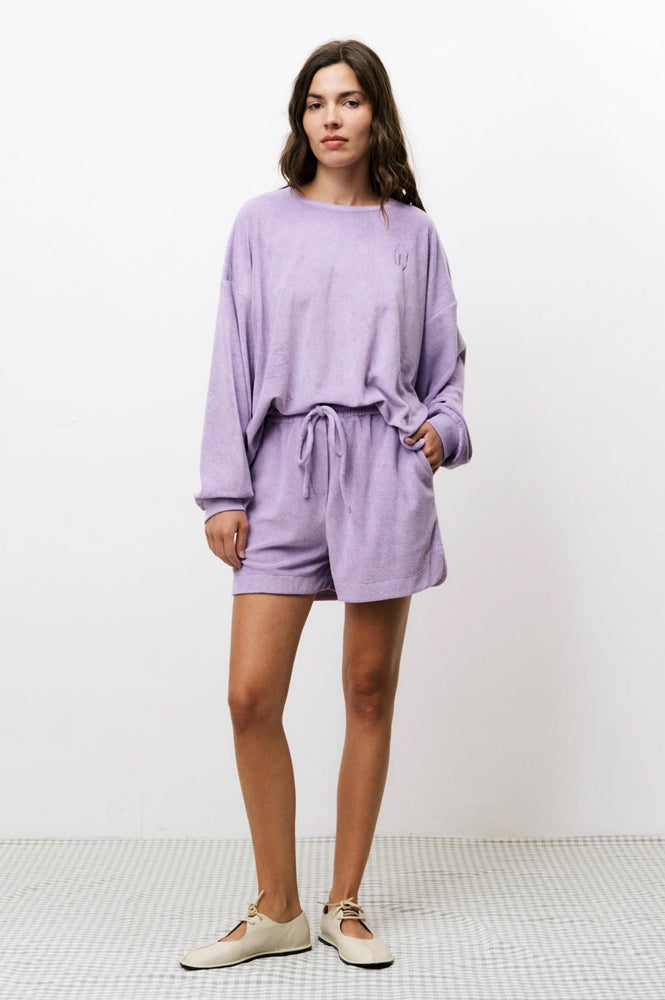 FRNCH Anah Lilac Shorts - The Mercantile London