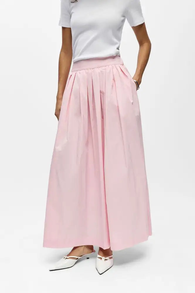 Object Paige Pale Lilac Skirt - The Mercantile London