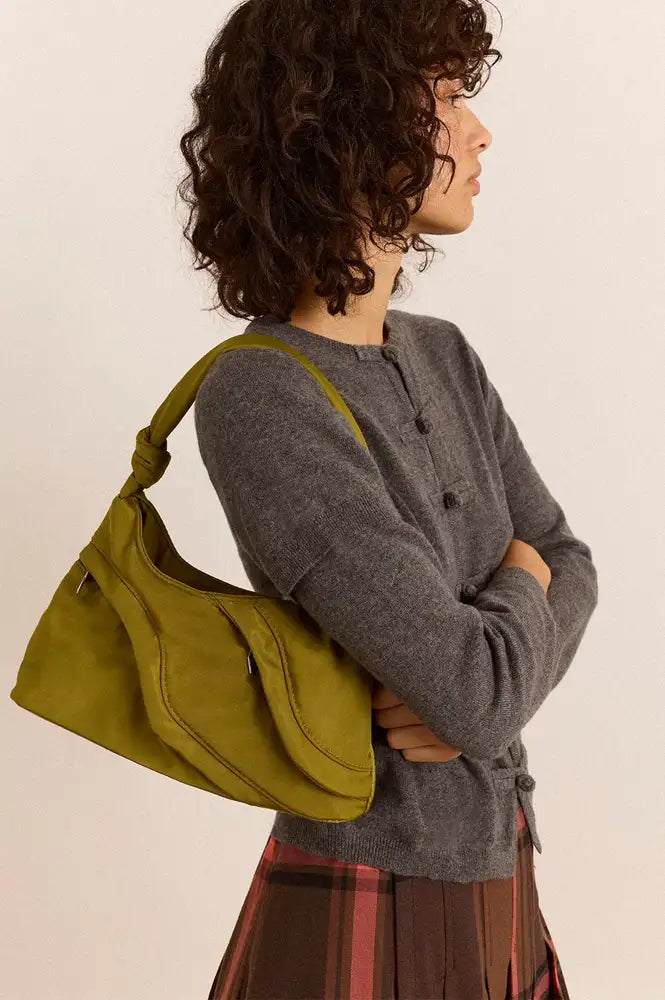 Damson Madder Byron Chartreuse Shoulder Bag
