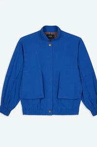 Lowie Cobalt Blue Bomber Jacket - The Mercantile London