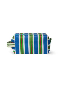 British Colour Standard Medici Blue & Grass Green Recycled Wash Bag