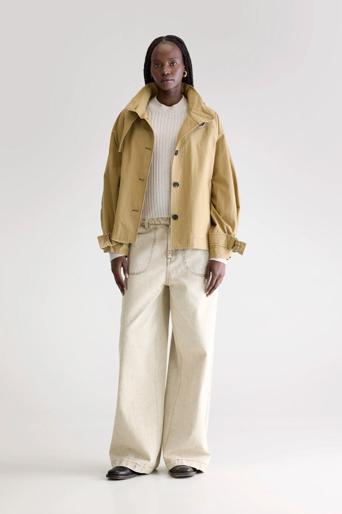 Bellerose Hubble Cropped Trench Coat