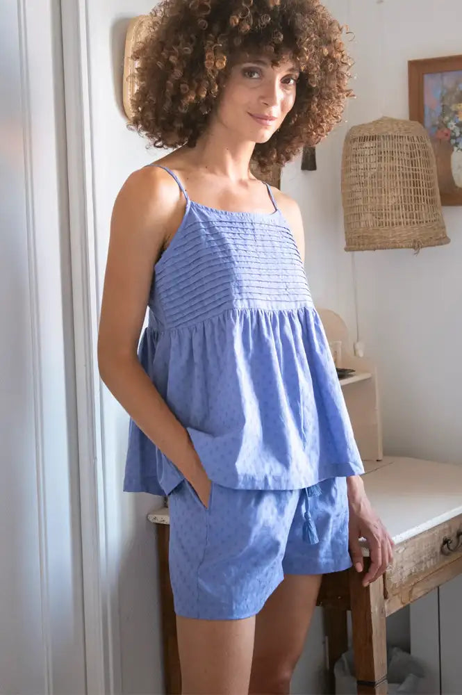 Zen Ethic Luna Lilac Shorts - The Mercantile London