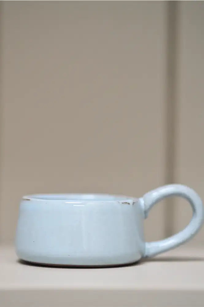 Stoneware Tea Light Eggshell Cup - The Mercantile London