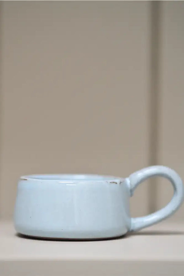 Stoneware Tea Light Eggshell Cup - The Mercantile London