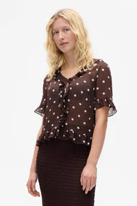 Baum Und Pferdgarten Madicen Coffee Bean Blouse - The Mercantile London