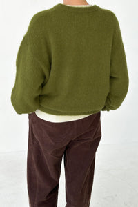 Le Bon Shoppe James Mohair Leaf Sweater