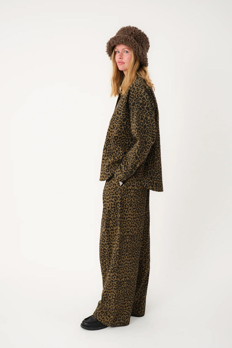 Lolly's Laundry Veida Leopard Print Shirt - The Mercantile London