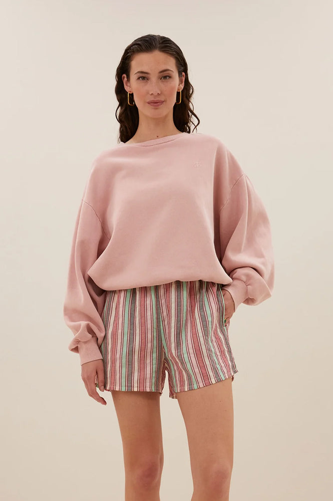 By-Bar Bibi Peach Dust Sweatshirt - The Mercantile London
