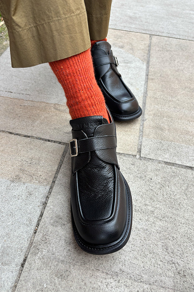Pavement Svea Black Buckle Loafers - The Mercantile London