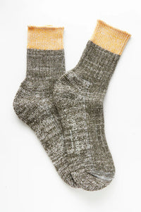 Rock + Ruby Elsie Fern Cotton Socks - The Mercantile London