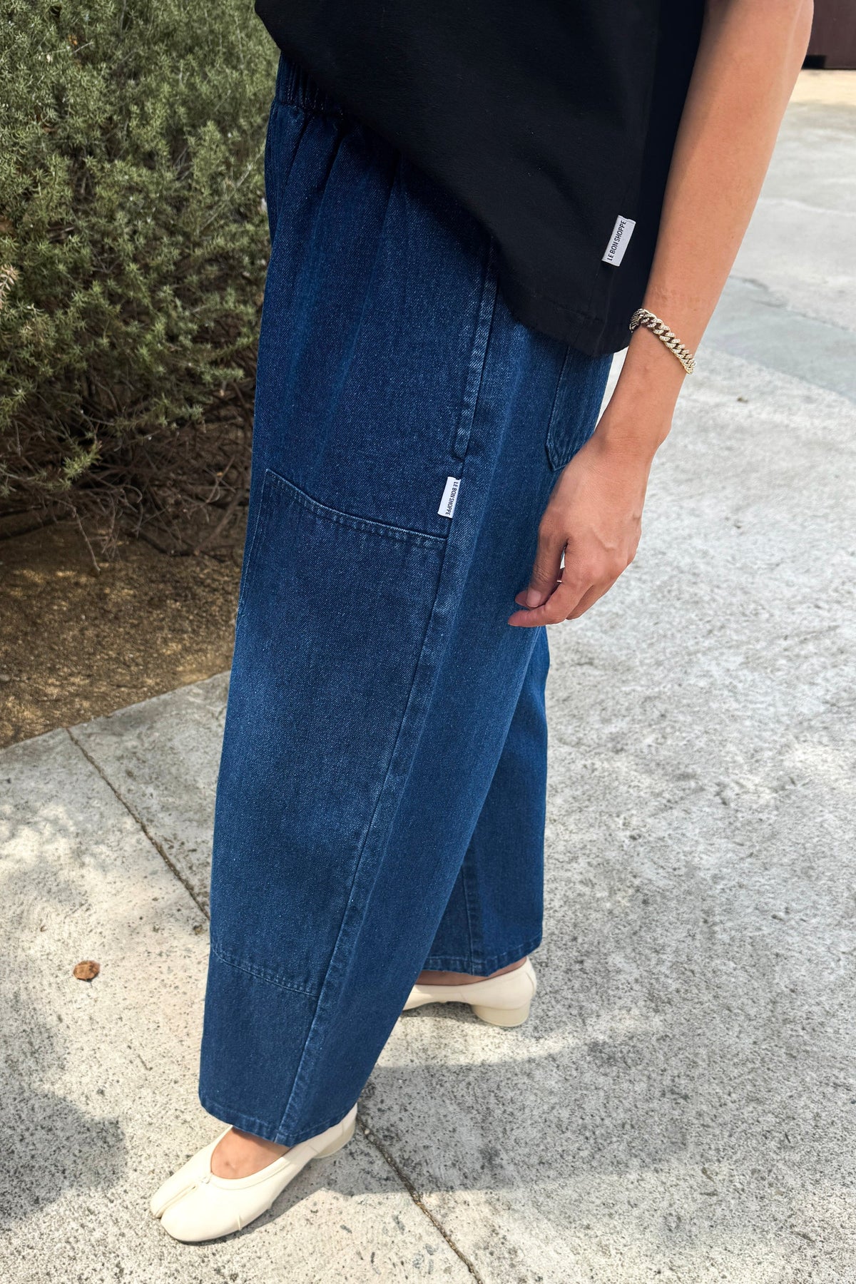 Le Bon Shoppe Gardener Blue Denim Pant