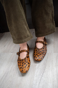 Petite Mendigote Carlita Pony Ballerinas - The Mercantile London