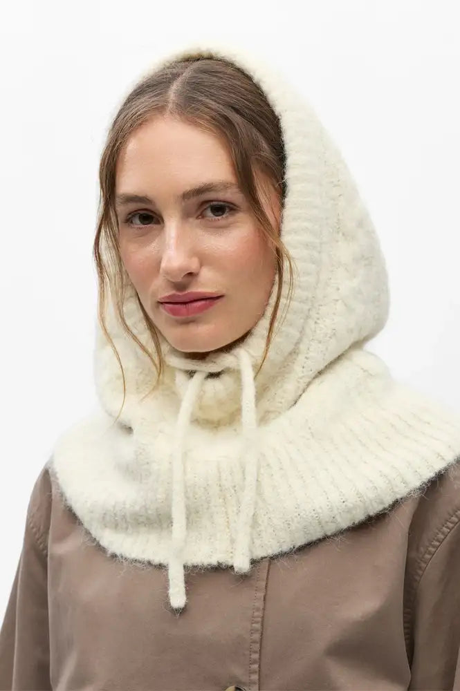 Object Milu Sandshell Cable Knit Balaclava