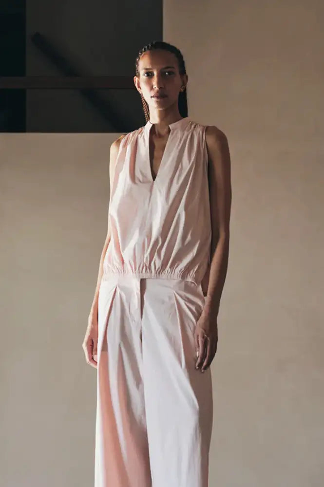 Rabens Saloner Ingebord Powder Pink Blouse - The Mercantile London
