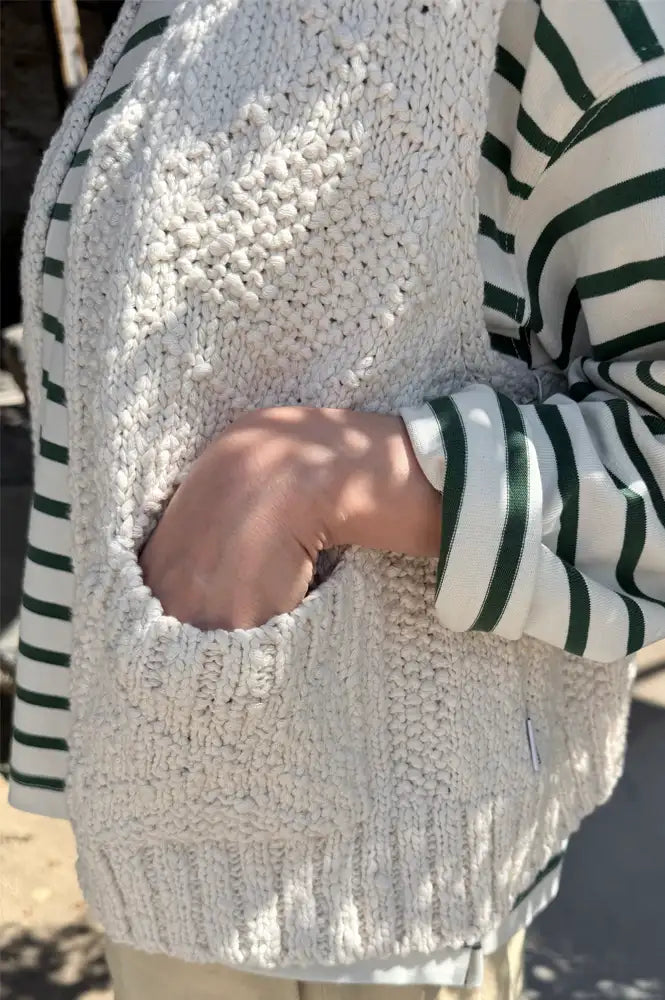 Le Bon Shoppe Papa Naturel Knitted Vest - The Mercantile London