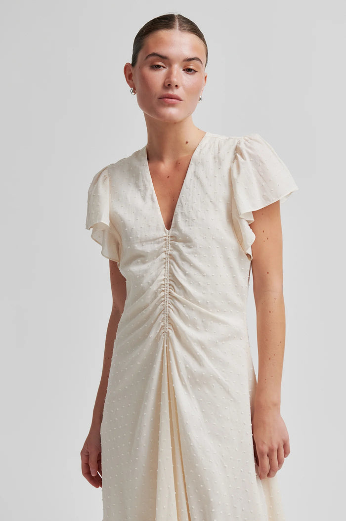 Second Female Celiva Eggnog Dress - The Mercantile London