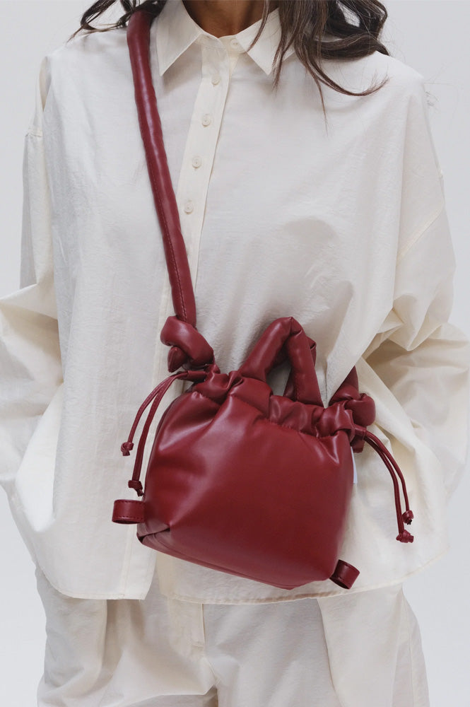 Ölend Micro Ona Cherry Red Bag - The Mercantile London