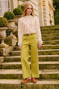 Petite Mendigote Garance Pistachio Trousers - The Mercantile London