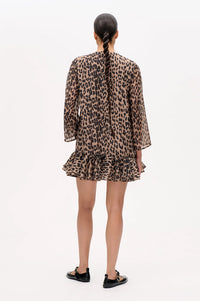 Baum Und Pferdgarten Agnel Leopard Print Dress - The Mercantile London
