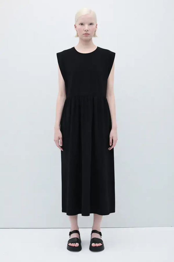 Rita Row Tulula Black Midi Dress - The Mercantile London