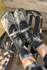 Le Bon Shoppe Snow Charcoal Socks