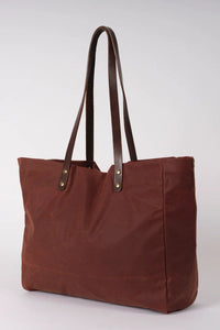 Kate Sheridan Midi Chestnut Tote Bag