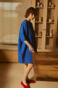 L.F. Markey Cobalt Mega Playsuit