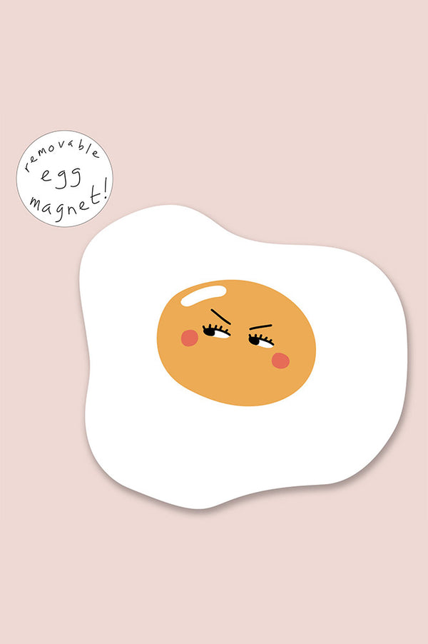 Eat The Moon Egg Magnet Keepsake Card - The Mercantile London