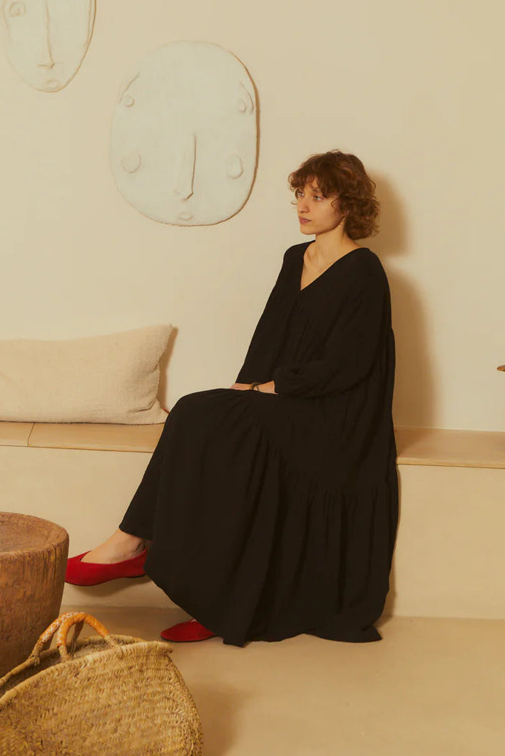 L.F. Markey Ballard Black Dress - The Mercantile London
