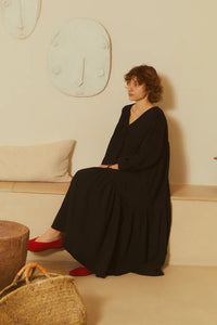L.F. Markey Ballard Black Dress - The Mercantile London