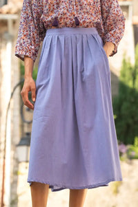 Zen Ethic Lina Lilac Skirt - The Mercantile London