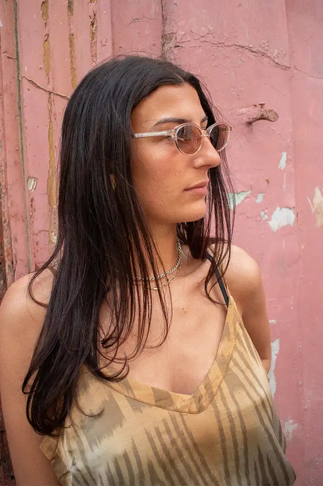 Eco Shades Dahl Champagne Sunglasses - The Mercantile London