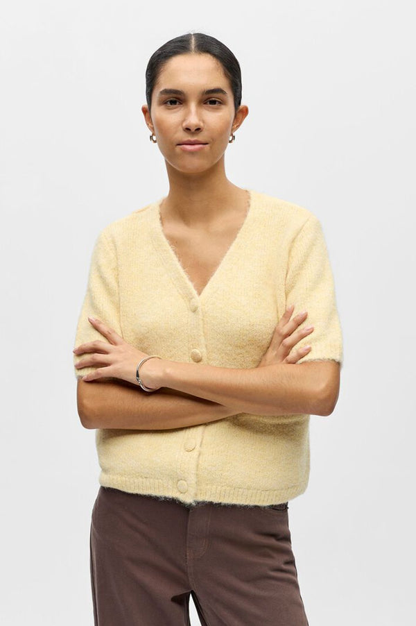Object Saggia Sunlight Yellow Cardigan - The Mercantile London